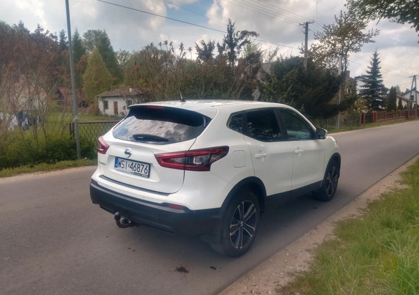 Nissan Qashqai cena 69800 przebieg: 115000, rok produkcji 2019 z Siedlce małe 137